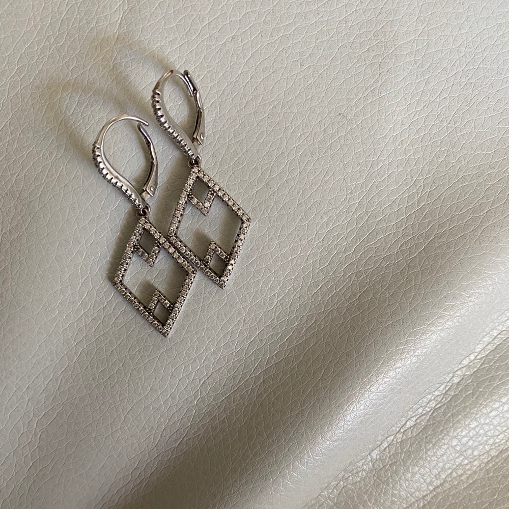 Vintage 925 sterling silver earrings